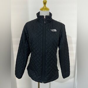 Women’s North Face Thermal Black Jacket Medium